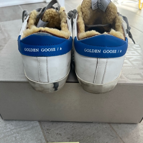 Size 38 Golden Goose Super Star with shearling - Picture 4 of 6